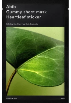 ABIB GUMMY SHEET MASK HEARTLEAF STICKER 27 ML