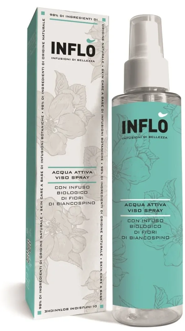 Acqua Attiva Viso Spray Inflò, tonico rinfrescante
