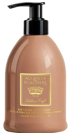 ACQUA DI BOLGHERI TOSCANA SUBLIME CAFFE' BIO CREMA FLUIDA CORPO 300 ML