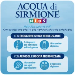 Acqua di Sirmione Kids spray nasale, 6 flaconcini 15ml