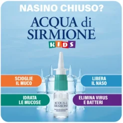 Acqua di Sirmione Kids spray nasale, 6 flaconcini 15ml