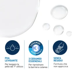 Acqua Micellare Idratante CeraVe detergente viso, 400ml