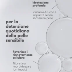 Acqua Micellare Kalucy detergente viso pelli sensibili, 400ml