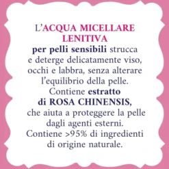 Acqua Micellare Lenitiva Acqua alle Rose, 200ml