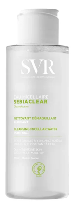 Acqua Micellare SVR Sebiaclear detergente viso, 100ml