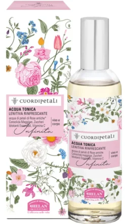 Acqua Tonica Infinita Cuordipetali lenitiva, viso