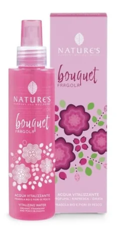 Acqua Vitalizzante Nature's Bouquet Fragola, corpo e capelli