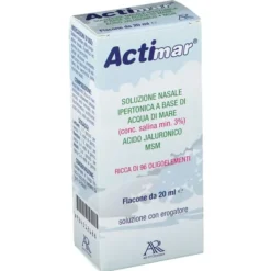 ACTIMAR SOLUZIONE NASALE SPRAY SALINA 3% CON ACIDO IALURONICO + MSM 20 ML CON EROGATORE