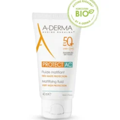 ADERMA A-D PROTECT AC FLUIDO MAT 50+ 40 ML