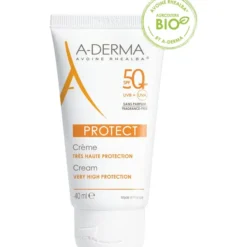 ADERMA A-D PROTECT CREMA SENZA PROFUMO 50+ 40 ML