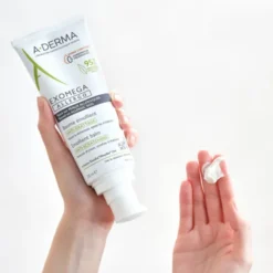 A-Derma Exomega Allergo Balsamo emolliente Cosmetico Sterile® 200ml, Riduce del 77% la sensazione di prurito, Pelle secca a tendenza atopica