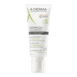 A-Derma Exomega Allergo Balsamo emolliente Cosmetico Sterile® 200ml, Riduce del 77% la sensazione di prurito, Pelle secca a tendenza atopica