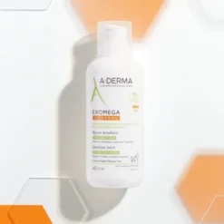 A-Derma Exomega Control Balsamo Emolliente Anti-grattage 400ml, Tripla Azione Lenisce la secchezza, gli arrossamenti e la sensazione di prurito, Pelle secca a tendenza atopica