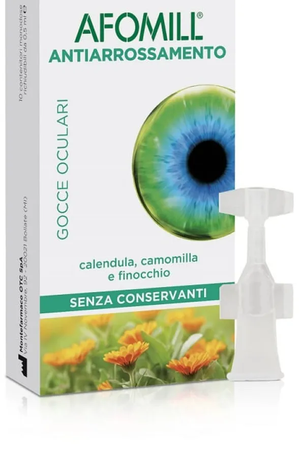 AFOMILL ANTIARROSSAMENTO SENZA CONSERVANTI 10 FIALE DA 0,5 ML