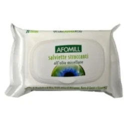 AFOMILL SALVIETTINE STRUCCANTI OLIO MICELLARE 20 PEZZI