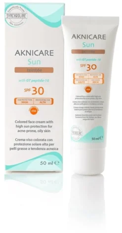 AKNICARE SUN TEINTEE SPF 30 50 ML
