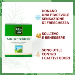 ALLGASAN SALI PEDILUVIO 10 BUSTINE DA 10 ML