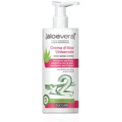 ALOEVERA2 CREMA D'ALOE UNIVERSALE VISO MANI E CORPO 300 ML