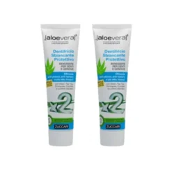 Aloe Vera Dentifricio Sbiancante Pack X2