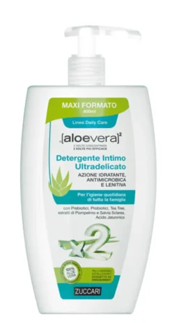 ALOEVERA2 DETERGENTE INTIMO ULTRADELICATO 400 ML