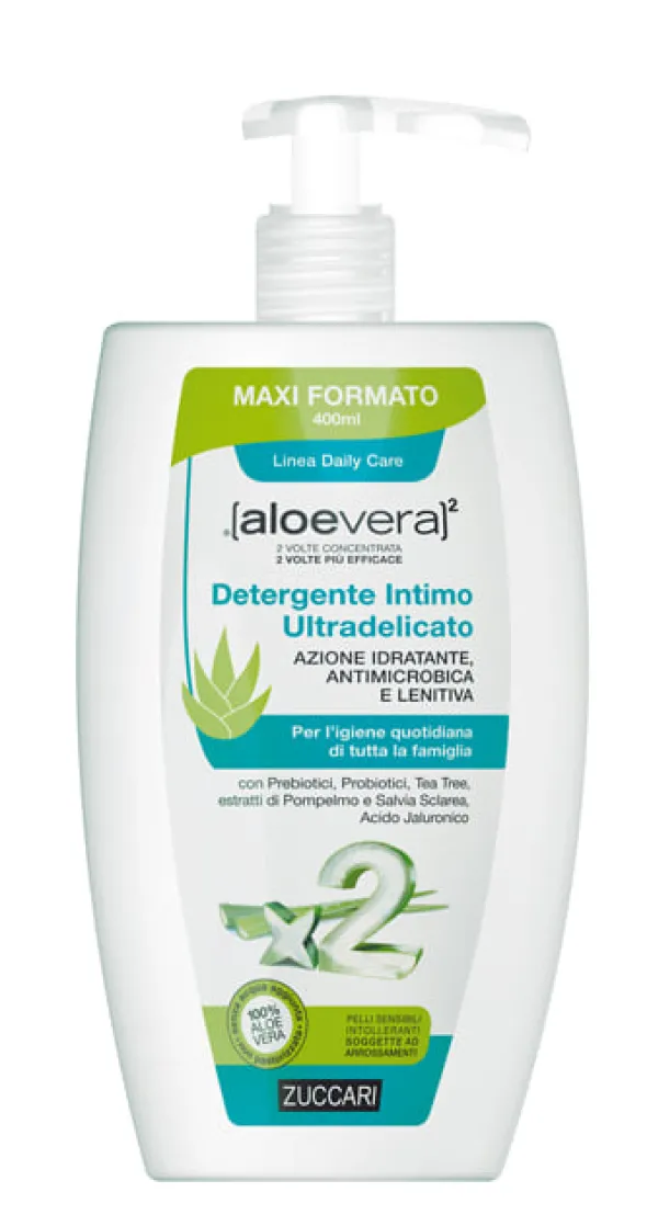 ALOEVERA2 DETERGENTE INTIMO ULTRADELICATO 400 ML