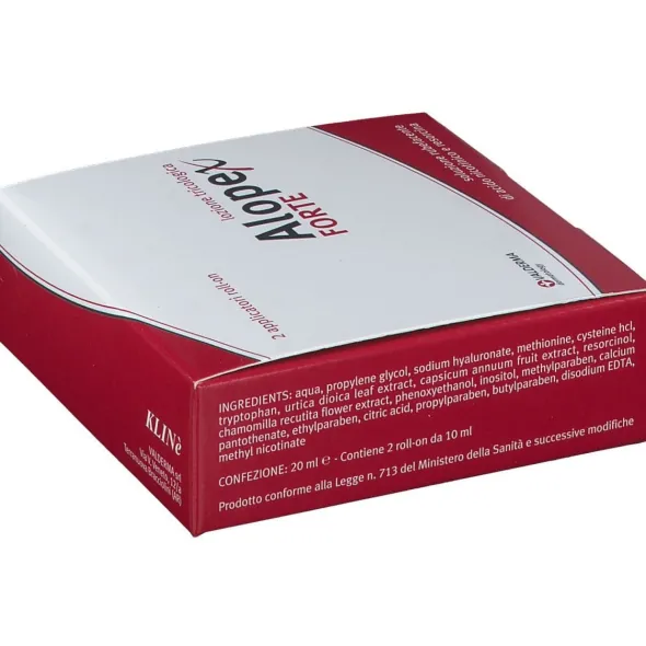 ALOPEX FORTE LOZIONE RUBEFACENTE 2 ROLL ON 20 ML