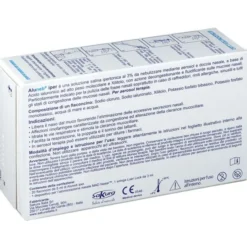 ALUNEB KIT SOLUZIONE IPERTONICA 3% 20 FLACONCINI + MAD NASAL ATOMIZZATORE