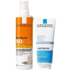 ANTHELIOS SPRAY AP SHAKA 50+ 200 ML + LATTE DOPOSOLE POST-UV EXPOSURE 75 ML