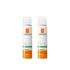 ANTHELIOS SPRAY INV VISO SPF50+ 75 ML PACK X2