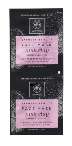 APIVITA EXPRESS PINK CLAY 2 X 8 ML