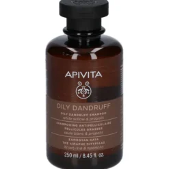 APIVITA OILY DANDRUFF SHAMPOO WILLOW E PROPOLIS 250 ML