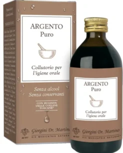 Argento Puro Liquido Analcolico per igiene orale, collutorio