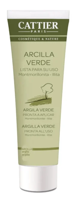 Argilla Verde Cattier per maschere purificanti, 400g