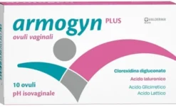 Armogyn Plus ovuli vaginali a pH fisiologico, 10 pezzi