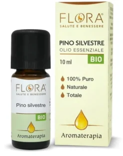 AROMATERAPIA PINO SILVESTRE OLIO ESSENZIALE BIO INTEGRATORE ALIMENTARE 10 ML