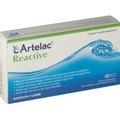 ARTELAC REACTIVE SOLUZIONE OFTALMICA MONODOSE 20 UNITA' DA 0,5 ML