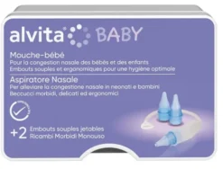 Aspiratore Nasale Alvita per neonati e bambini