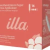 Assorbenti Interni Illa Super in cotone bio, 16 pezzi