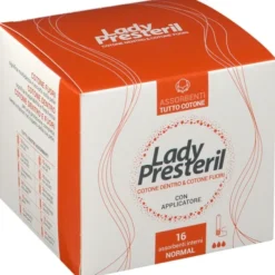 Assorbenti Interni Lady Presteril Normal in Cotone, 16 pz