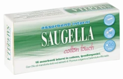 Assorbenti interni Saugella Cotton Touch mini, 16 pezzi