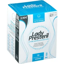 Assorbenti Lady Presteril C Giorno Pocket Pro, 10 pezzi