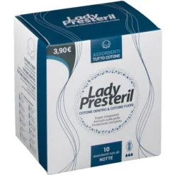 Assorbenti Lady Presteril Notte Pocket con ali, 10 pezzi