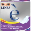 Assorbenti Lines E' Lungo con ali, giorno, 7 pezzi