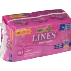 Assorbenti Lines Intervallo ripiegati, 40 pezzi