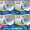 Assorbenti Lines È Notte con Ali, confezione 4x36 pezzi