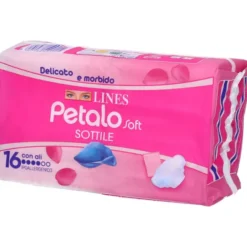 Assorbenti Lines Petalo Soft con ali, 16 pezzi
