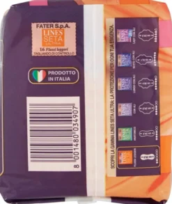 Assorbenti Lines Seta Ultra flussi leggeri, 16 pezzi