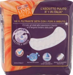 Assorbenti Lines Seta Ultra flussi leggeri, 16 pezzi