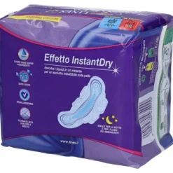 Assorbenti Lines Seta Ultra Notte con ali, 8 pezzi