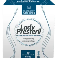 Assorbenti notte Lady Presteril Pocket con ali
